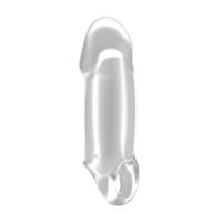 No.37 - Stretchy Thick Penis Extension - Translucent - thumbnail