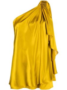 Gianluca Capannolo blouse Bianca asymétrique à une épaule - Jaune