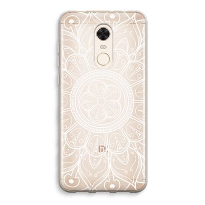 Roses Are Red: Xiaomi Redmi 5 Transparant Hoesje