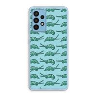 Kroko: Samsung Galaxy A52 Transparant Hoesje