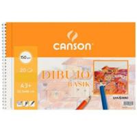 Drawing pad Canson Basik Soepel Microgeperforeerd 150 g 20 Lakens 10 Stuks Spiraal (32,5 x 46 cm)