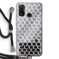 Dakpannetjes: Huawei P Smart (2020) Transparant Hoesje met koord