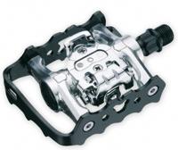 Dahon Vp x92 pedalen combi spd/vlak zwart-zilver inclusief spd plaatjes blister