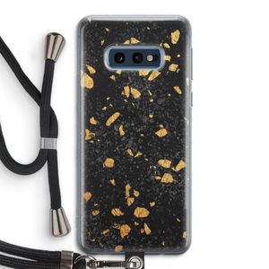 Terrazzo N°7: Samsung Galaxy S10e Transparant Hoesje met koord