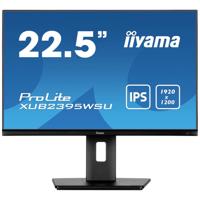 Iiyama ProLite XUB2395WSU-B5 LED-monitor Energielabel E (A - G) 57.2 cm (22.5 inch) 1920 x 1200 Pixel 16:10 4 ms HDMI, DisplayPort, Hoofdtelefoon (3.5 mm - thumbnail