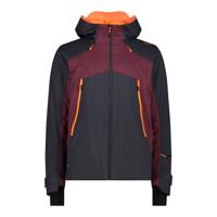 CMP Fix Hood Hardshell Heren Antracite-Burgundy 54