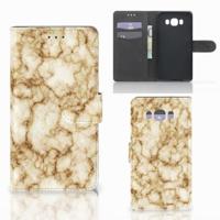 Samsung Galaxy J7 2016 | Bookcase | Marmer Goud