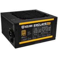 Kolink KL-G600FM power supply unit 600 W 20+4 pin ATX ATX Zwart - thumbnail