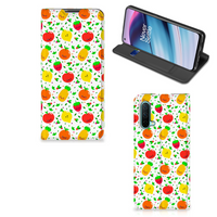 OnePlus Nord CE 5G Flip Style Cover Fruits - thumbnail