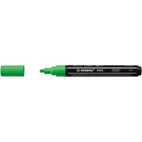 Acrylmarker stabilo free acrylic t300 bladgroen | 5 stuks