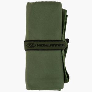 Highlander Towel -L - Olive - Vezelzacht & Super absorberend