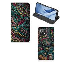 Xiaomi 11 Lite NE 5G | Mi 11 Lite | Hoesje met Magneet | Aztec