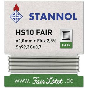 Stannol HS10-Fair Soldeertin Wikkel Sn99,3Cu0,7 ROM1 5 g 1 mm