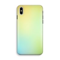 Minty mist pastel: iPhone XS Tough Case