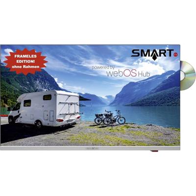 Reflexion LDDX24iBT LCD-TV 60 cm 24 inch Energielabel E (A - G) DVB-T2, DVB-C, DVB-S2, Full HD, Smart TV, WiFi, DVD-speler, CI+* Zilver