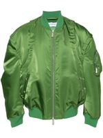 Off-White veste bomber à manches amovibles - Vert