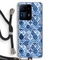 Blauw motief: Xiaomi Mi Mix 4 Transparant Hoesje met koord Blauw motief: Xiaomi Mi Mix 4 Transparant Hoesje met koord