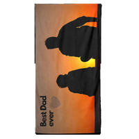 Vaderdag Handdoek - Best Dad - Pillow Buddies