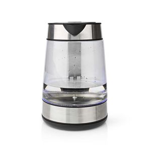 Nedis Waterkoker | 1.7 l | Glas | Transparant | 60,70,80,90,100 °C | 1 stuks - KAWK320EGS KAWK320EGS