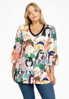 Yoek Tuniek met ruches GIRLS | Multi | Maat 42/44