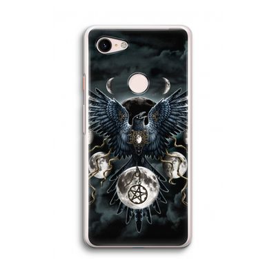 Sinister Wings: Google Pixel 3 Transparant Hoesje