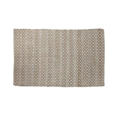 Tapijt Home ESPRIT Wit Bruin Boho 75 x 175 cm