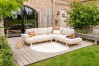 Savannah hoekbank chaise longue - Natural - weerbestendig Savannah hoekbank chaise longue - Natural - weerbestendig