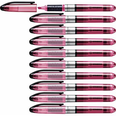 Fluoriscerende Markeerstift Stabilo Navigator Roze 10 Onderdelen (1 Stuks)