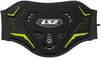 LS2 Kidney belts koku black yellow gr. 3xl-5xl