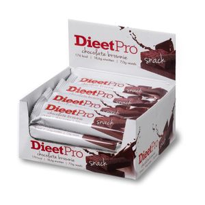 Dieet Pro Snack choco brownie 50 gr (16 st)