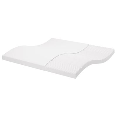 Schuimmatras 7 zones hardheid 20 ILD 200x200 cm wit