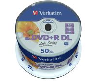 Verbatim 97693 lege dvd 8,5 GB DVD+R DL 50 stuk(s) - thumbnail