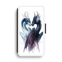Yin Yang Dragons: iPhone XS Max Flip Hoesje