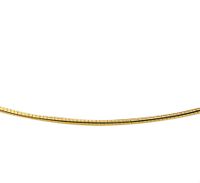 TFT Collier Geelgoud Omega Rond 1,5 mm - thumbnail