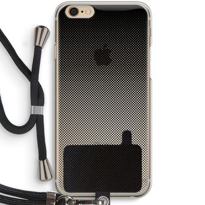 Musketon Halftone: iPhone 6 / 6S Transparant Hoesje met koord