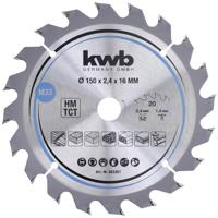 kwb 583357 Hardmetaal-cirkelzaagblad 150 x 16 mm 1 stuk(s)