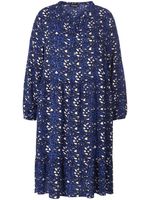 Jurk 100% viscose Van seeyou blauw - thumbnail