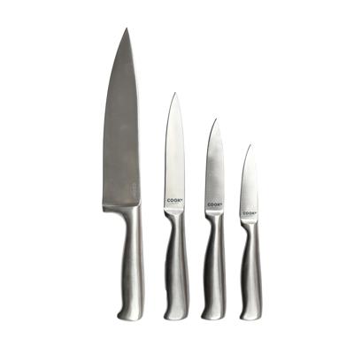 Cook Concept Messenset - RVS - 4-delig - Inox - Koksmes / Schilmes / Keukenmessen