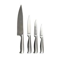 Cook Concept Messenset - RVS - 4-delig - Inox - Koksmes / Schilmes / Keukenmessen