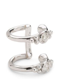 DE JAEGHER bijou d'oreille Sunny Bubbles en or blanc 18ct orné de diamants - Argent