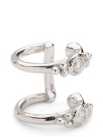 DE JAEGHER bijou d'oreille Sunny Bubbles en or blanc 18ct orné de diamants - Argent - thumbnail