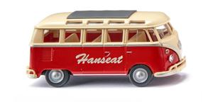 Wiking VW T1 Sambabus "Hanseat" Bus miniatuur Voorgemonteerd 1:87