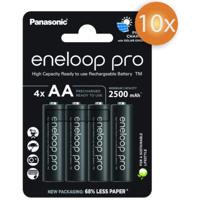 Voordeelpak 40 stuks Panasonic Eneloop Pro AA batterijen 2500mAh oplaadbaar