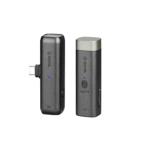 Boya BY-WM3U Wireless microphone with USB-C +3.5mm TRS & TRRS adapters