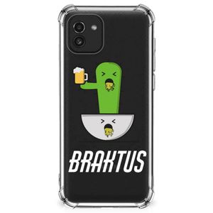 Samsung Galaxy A03 Stevig Bumper Hoesje Braktus