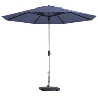 Madison parasol paros ii luxe 300 cm safierblauw