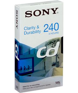 Sony VHS videoband CD E-240 (4 uur)