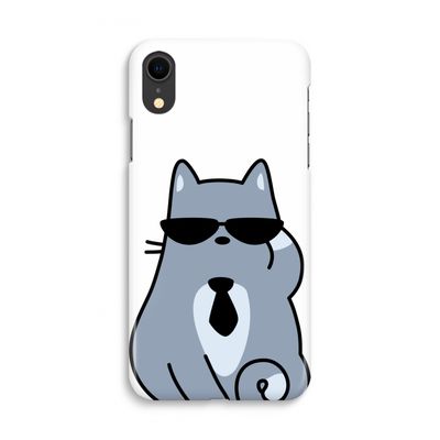 Cool cat: iPhone XR Volledig Geprint Hoesje