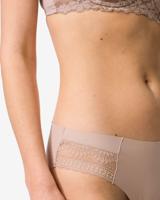 HEMA Damesbrazilian micro met kant beige (beige)
