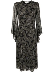 Michael Michael Kors robe mi-longue à motif cachemire - Vert